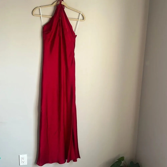 Hello Molly Red Maxi Dress - Picture 3 of 13